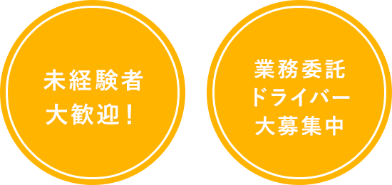 未経験者大歓迎！業務委託ドライバー大募集中